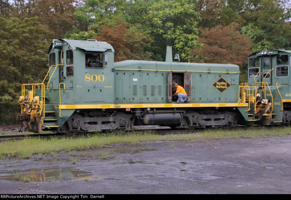 RBMN 800 getting checked.